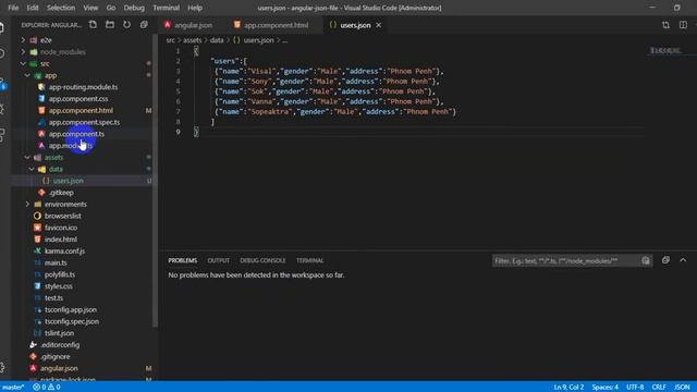 angular 7 json - khmer смотреть онлайн