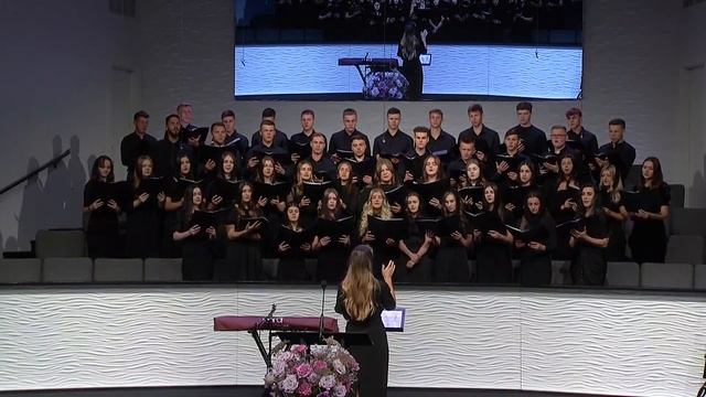 Омой меня (Господь, одно хочу лишь я) | Church MV Youth Choir смотреть онлайн