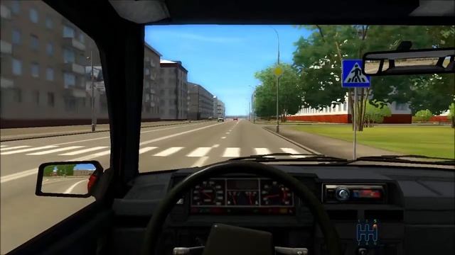City Car Driving: Test Drive - VAZ 21099 смотреть онлайн