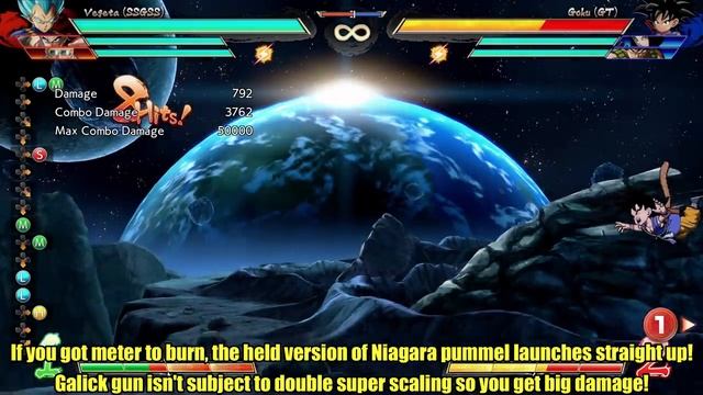 Dragon Ball FighterZ - Blue Vegeta Combo Guide (Season 3) смотреть онлайн