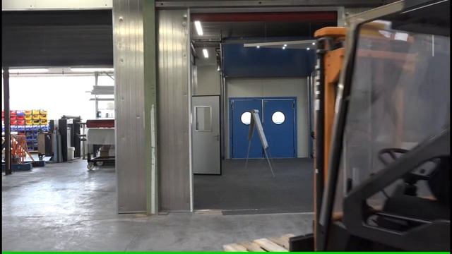 Скоростные ворота ems-SLT. Безопасность.Световая решетка. смотреть онлайн