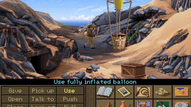 Indiana Jones And The Fate Of Atlantis: Wits Path (MS-DOS) 1992, LucasArts™