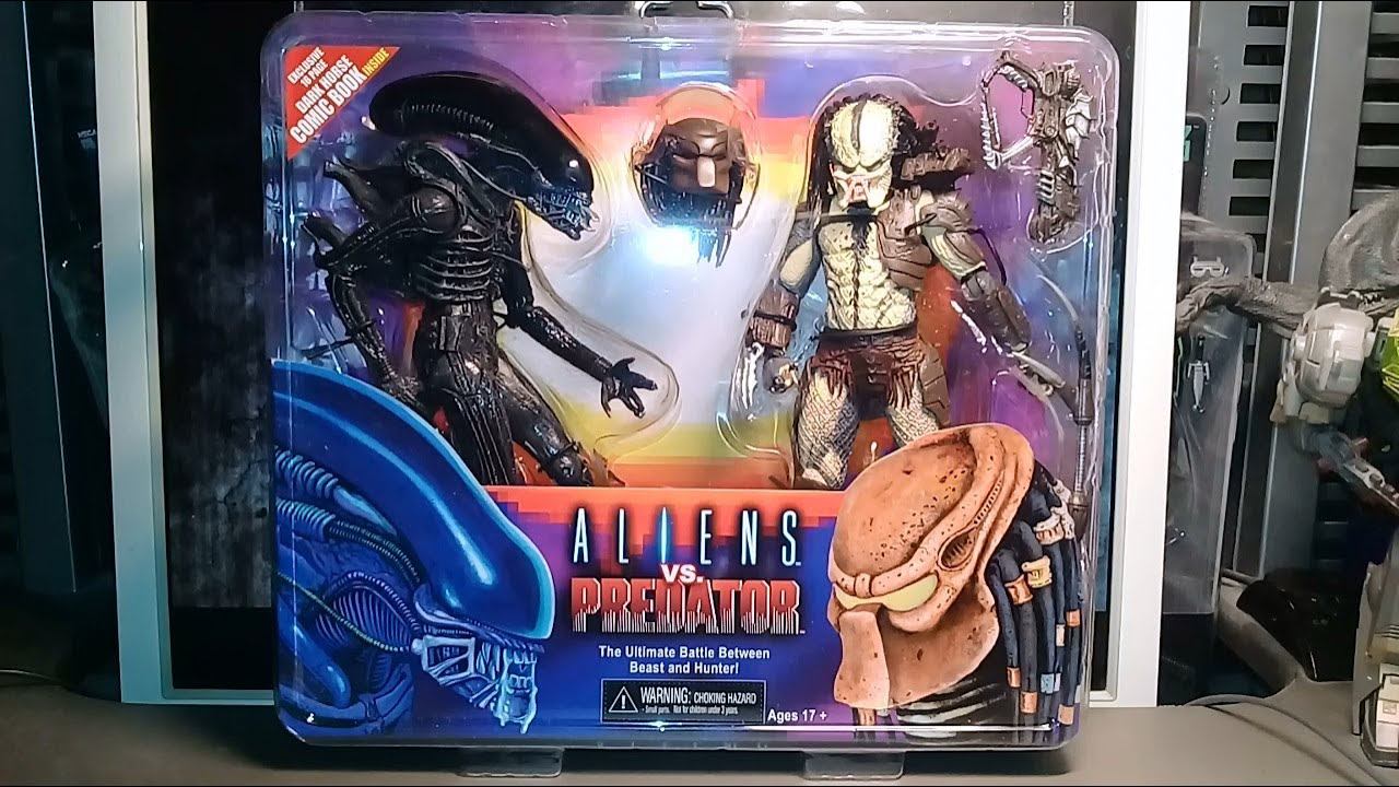 Kenner Brown Renegade Predator vs Warrior Alien, a "Toys 'R’ US" exclusive 2-pack by Neca. смотреть онлайн