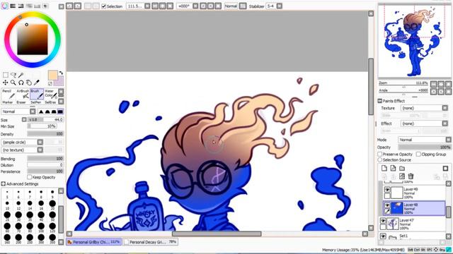 Speedpaint- Underdecay Grillby смотреть онлайн