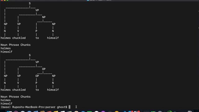 CS50's Introduction to Artificial Intelligence with Python | Week 6: Parser Demonstration смотреть онлайн
