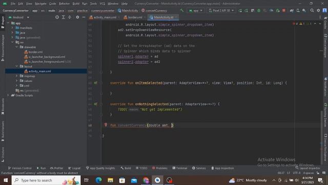 Build your own currency converter app in Android | A step by step guide смотреть онлайн