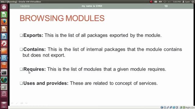 Java 9 Modularity (Java 9 Modules Tutorial) (JPMS) | Part 18 | Browsing Modular JDK | Module Types смотреть онлайн
