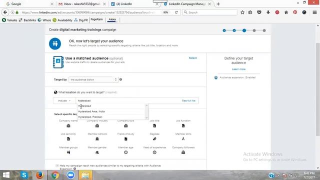 LinkedIn Ad - How to create LinkedIn Advertising step by step Tutorial 2017 - RTS смотреть онлайн