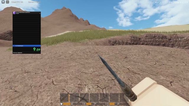 ROBLOX DUST SPEEDRUN WR (OLD) 18.63s (ANY%) смотреть онлайн
