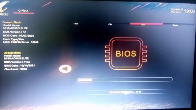 GIGABYTE-B550-Aorus-Elite Motherboard Bios Update and Download, FTPM Enable Using Q-Flash 2021 смотреть онлайн