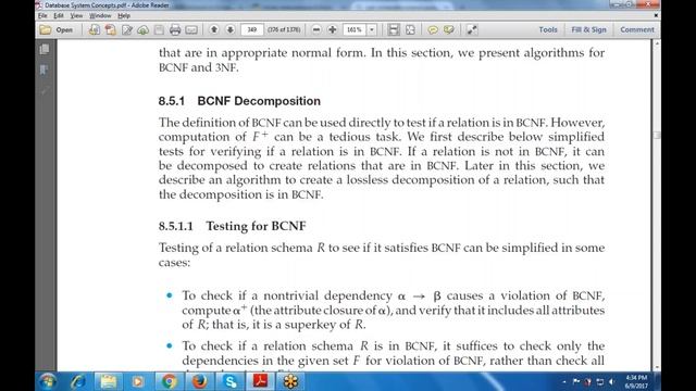 Revision of Database Design Concepts : Lossless Decomposition смотреть онлайн