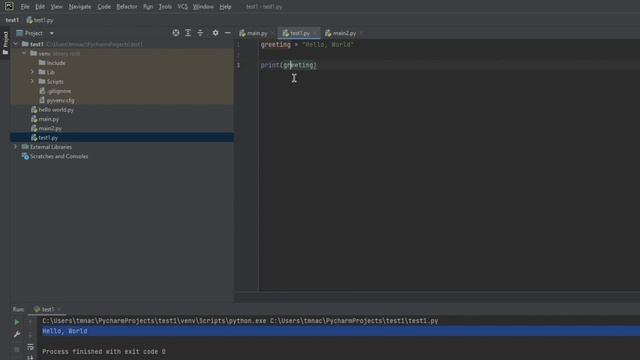Урок №1 - Ваша первая программа на Python смотреть онлайн