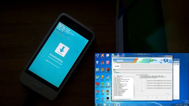 Samsung J1(6) J120F прошивка через Odin