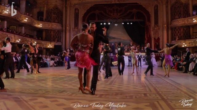 Pasha Zvychaynyy & Polina Teleshova - Rumba | The Open - Blackpool смотреть онлайн