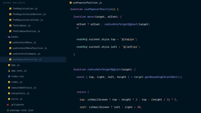 React JS Tailwind CSS Spotify клон #71 - Хук usePopoverPosition смотреть онлайн
