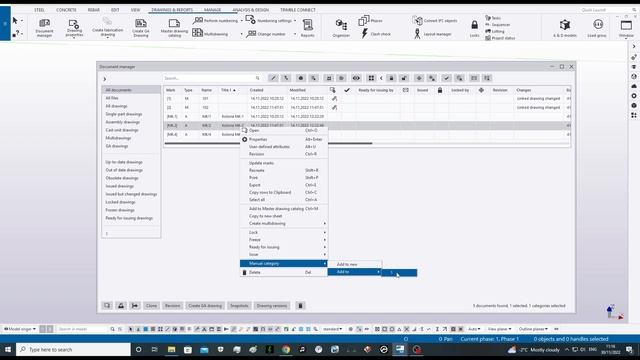 Tekla Structures | Как группировать чертежи | Совет от TellAlex смотреть онлайн