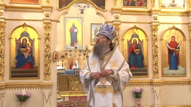 Молебен и слово Владыки Луки после Крестного Хода смотреть онлайн