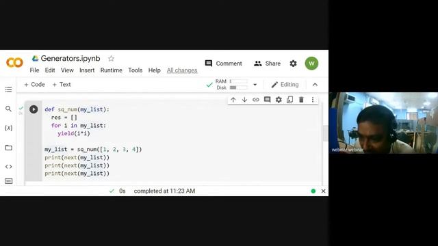 Lecture 36: Generator function in Python in Hindi (For KVS PGT interview, CBSE & RGPV Syllabus) смотреть онлайн