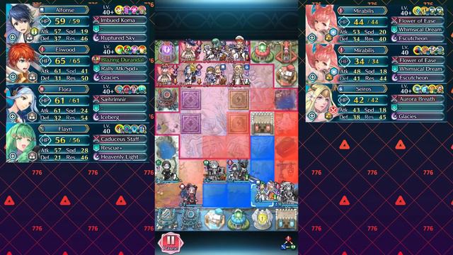 Aether Raids Defense - FEARSOME FLORA in the Vault of Heavens (Fire Emblem Heroes) смотреть онлайн