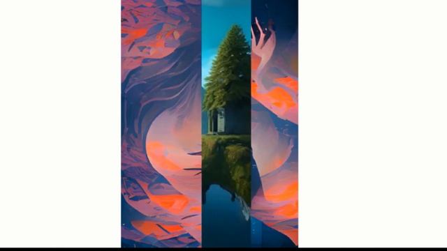 Крик или Безмолвие Одинокое здание (нейросеть клип) смотреть онлайн