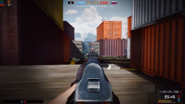 Battlefield 2 mod Machine guns Gameplay of the women's battalion смотреть онлайн