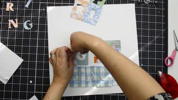 Large Title Layout featuring Flower Market | Nathalie