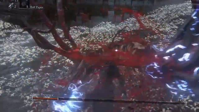 Bloodborne Moon presence boss Fight смотреть онлайн