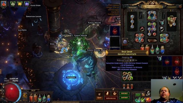 POE 3.18 - Armor Recombinators - Empower 4 Gloves With Corrupt Essence Mod - Path Of Exile