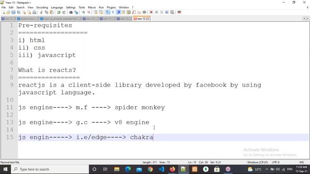 REACT JS tutorials || Demo - 1 || by Mr. Ramesh on 15-09-2021 @11AM IST смотреть онлайн