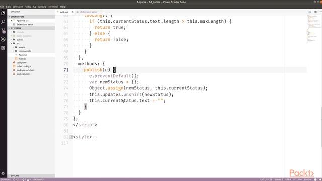 Learning Vue.js 2.0: Explaining the .vue File Template | packtpub.com смотреть онлайн
