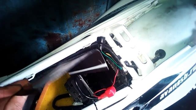 AVANTIS FX LUX 250 снял аккумулятор а там... Готовлю к сезону смотреть онлайн