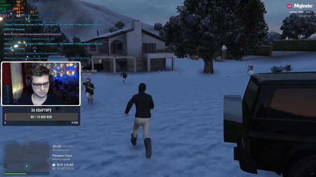 Турнир завершен / Денежный движ в GTA 5 RP / Majestic / Stream смотреть онлайн
