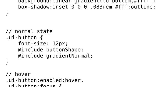Code Review: SASS/SCSS mixin for button states смотреть онлайн