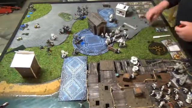 Warmachine-hordes Mercs vs Cygnar смотреть онлайн