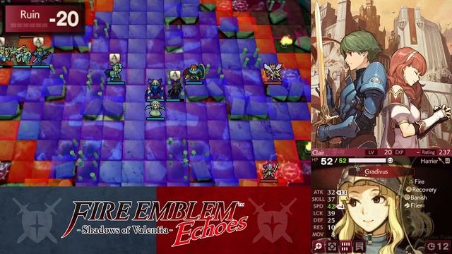 Fire Emblem Echoes: Shadows of Valentia - Overclass Showcase (English Dub) *MAJOR SPOILERS!* смотреть онлайн