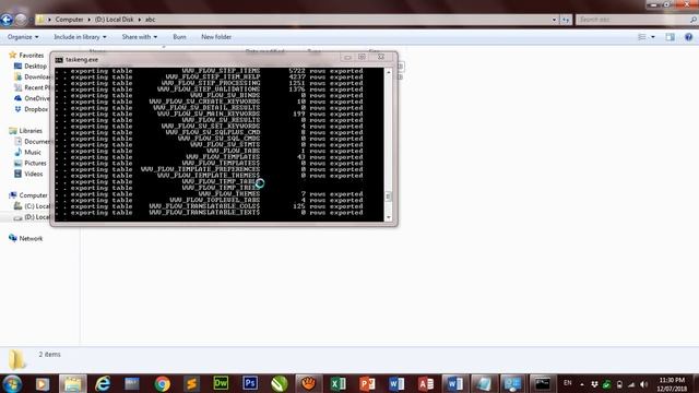 Export in oracle with batch file and more... смотреть онлайн