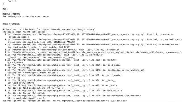 DevOps & SysAdmins: Azure playbook - Permission error смотреть онлайн