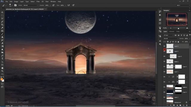 The Gates - Photoshop Manipulation Tutorial смотреть онлайн