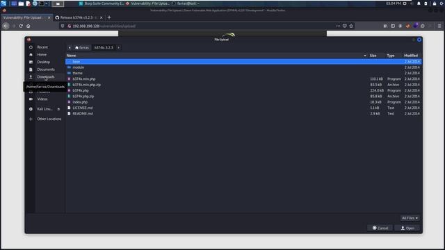 Inject Backdoor from File Upload features | Security Awareness смотреть онлайн