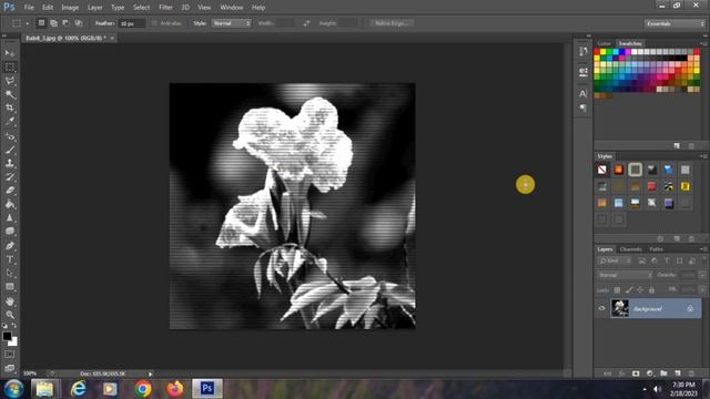 Tutorial Photoshop - Filter Sketch смотреть онлайн