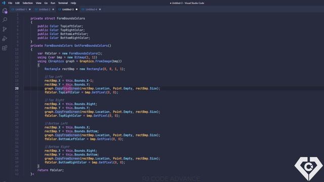 Create Smooth Rounded Corners Form | Border Radius - C# & WinForms смотреть онлайн
