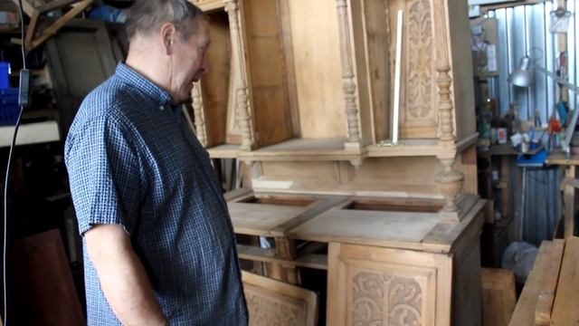 ДУБОВЫЙ БУФЕТ XIX-ГО ВЕКА. смотреть онлайн
