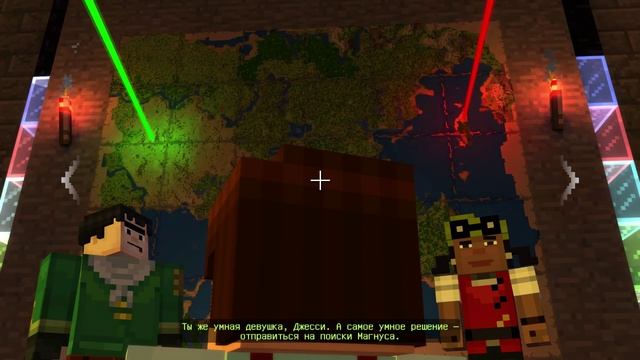 Minecraft: Story Mode - ВПЕРЕД, НА ПОИСКИ! [Эпизод 1] [ФИНАЛ] #5