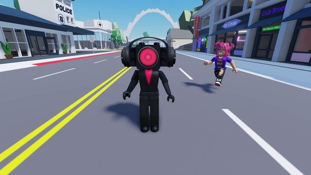 How To Become SKIBIDI SPEAKERWOMAN In Roblox Brookhaven - Outfits & ID Codes