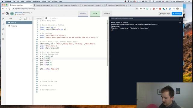 Programming "Mario Party" in Python смотреть онлайн