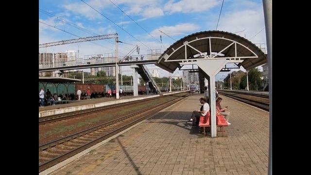 проходящие пассажирские поезда на станции Киев-Демеевский смотреть онлайн