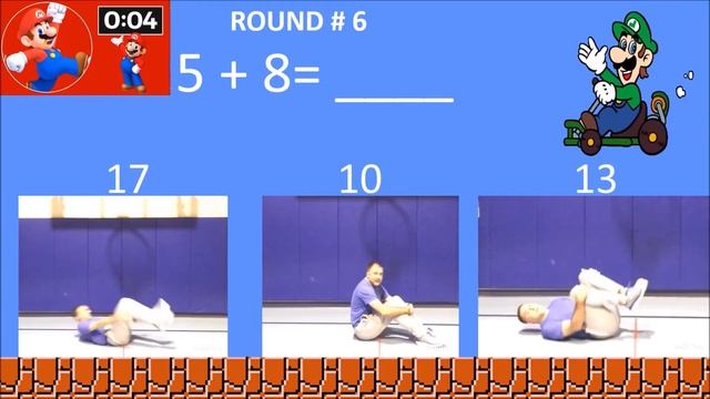 Virtual PE Math Game Mario Bros 2nd grade смотреть онлайн