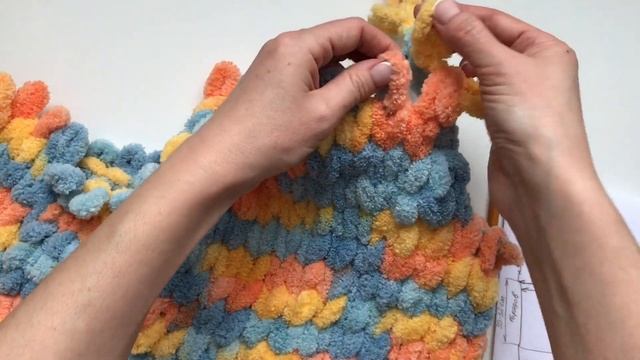 Жилет из alize puffy вяжем руками смотреть онлайн