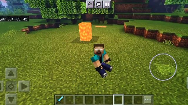 мод на ползание в Майнкрафте на бедрок едишен смотреть онлайн