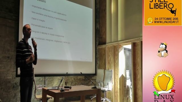 linux day 2015 talk Docker Containers Open Web Firewall e Paolo Patruno Che Stima per chi Stima ! смотреть онлайн